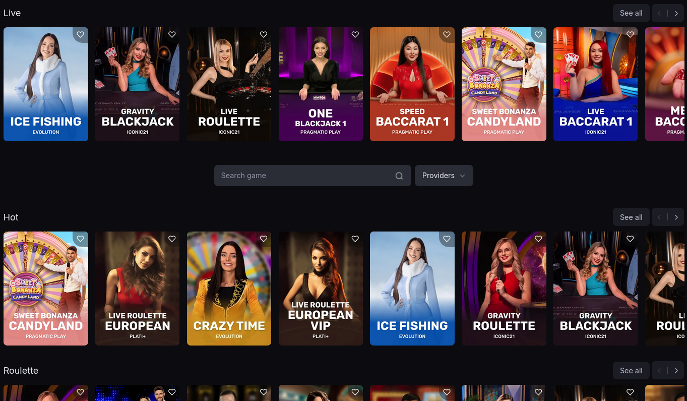 SkyCrown Live Dealer Games Screenshot showing real-time gaming with professional dealers